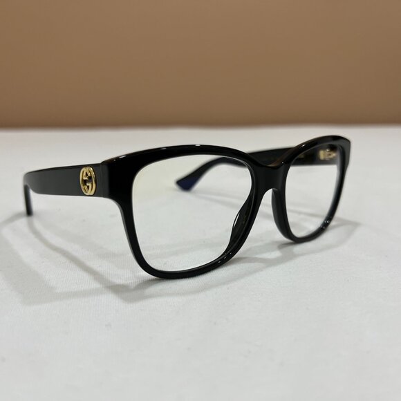 Gucci Glasses Black Blue Light Lenses - Picture 2 of 5